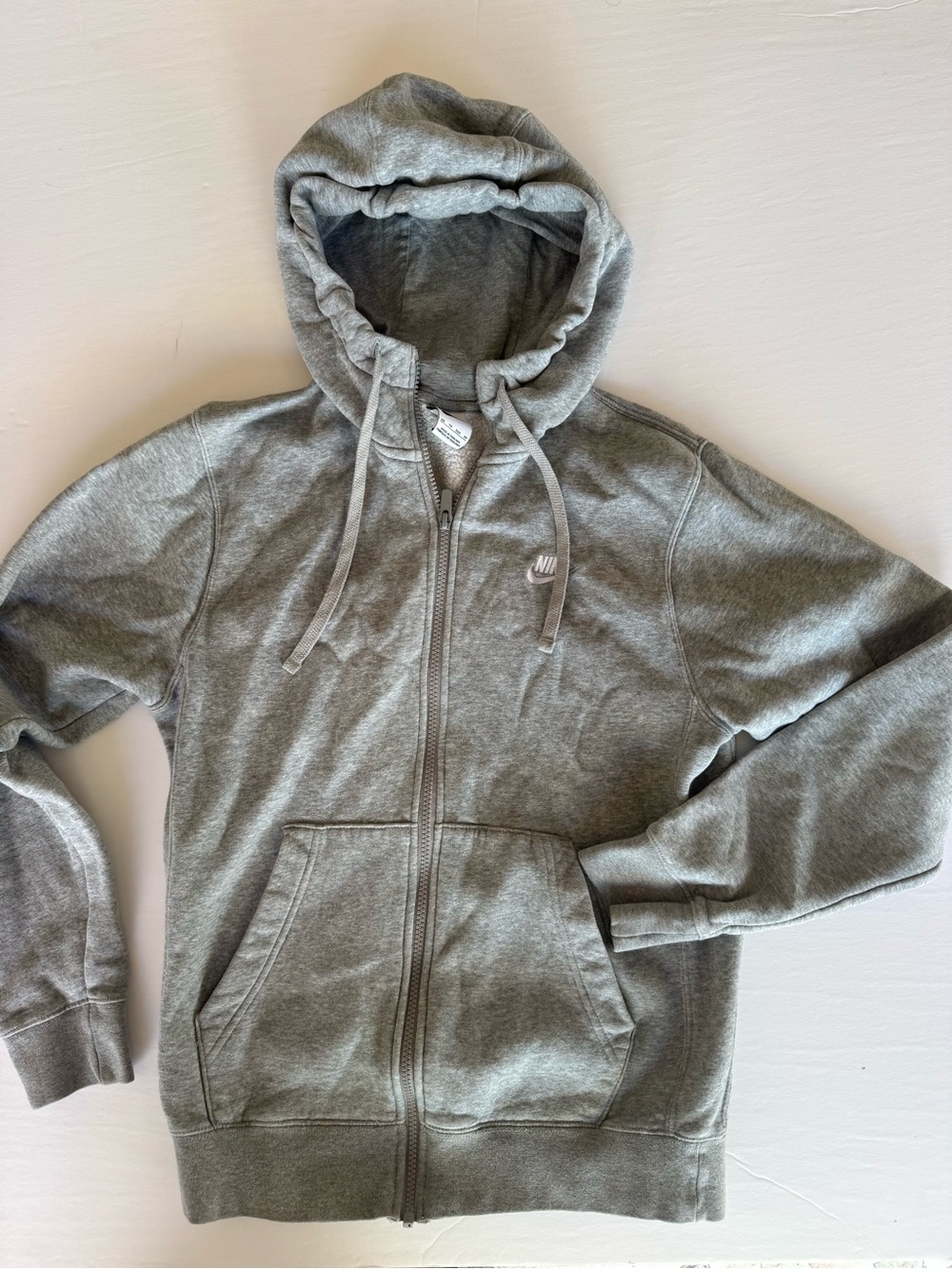 Nike Zip Hoodie XS Grey